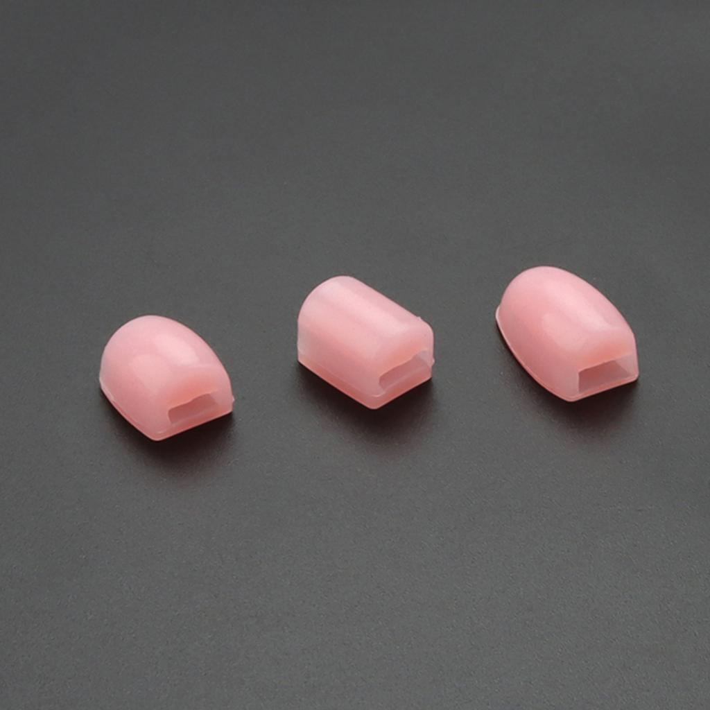 3 Pcs/Set Saxophone Palm-Key Risers Thumb Rest Cushion Saxophone Rubber Thumb Rest Instruments Accessories for Players