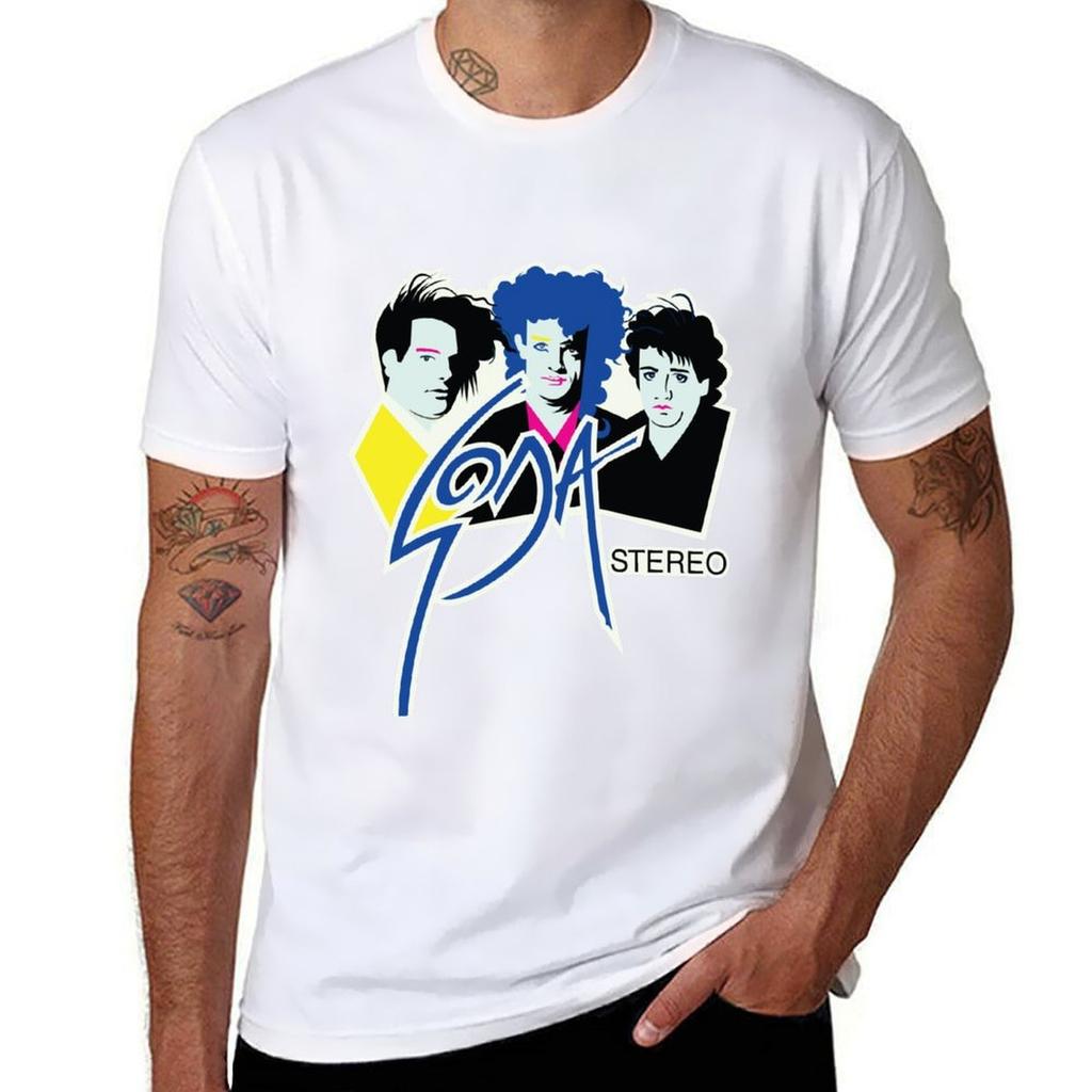 Soda Stereo Tshirt Modern Style Print Tshirt