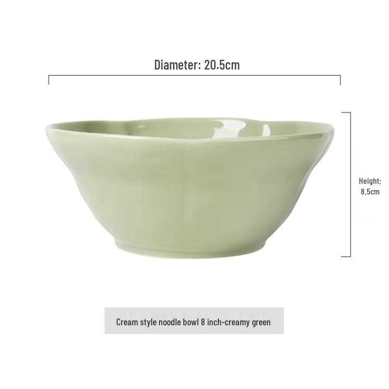 ZISIZ Ceramic Noodle Bowl
