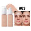 8 Shade Liquid Foundation with Long Lasting Oil Control Concealing Hydrating Lightweight Fine Texture and Non Cakey 1PCS