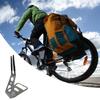 Bicycles Floor Stand Rack Steel Iron Floor Stand Bikes Parking Rack Bikes Storage Stand for Front Rear Wheel Parking