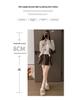 Coffee Glutinous Rice Color Pleated A-Line High-Waist Skirt - Women's Autumn/Winter Anti-Exposure Slimming Skirt.