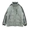 Reversible Square Pattern Long Sleeve Down Jacket XL Gray Men's Used