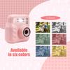 Kinder-Thermodruckkamera, Kann Fotos machen und Videos aufnehmen, Mini Tragbares Lernspielzeug für Schüler/Polaroid-Kamera, Sofortbild