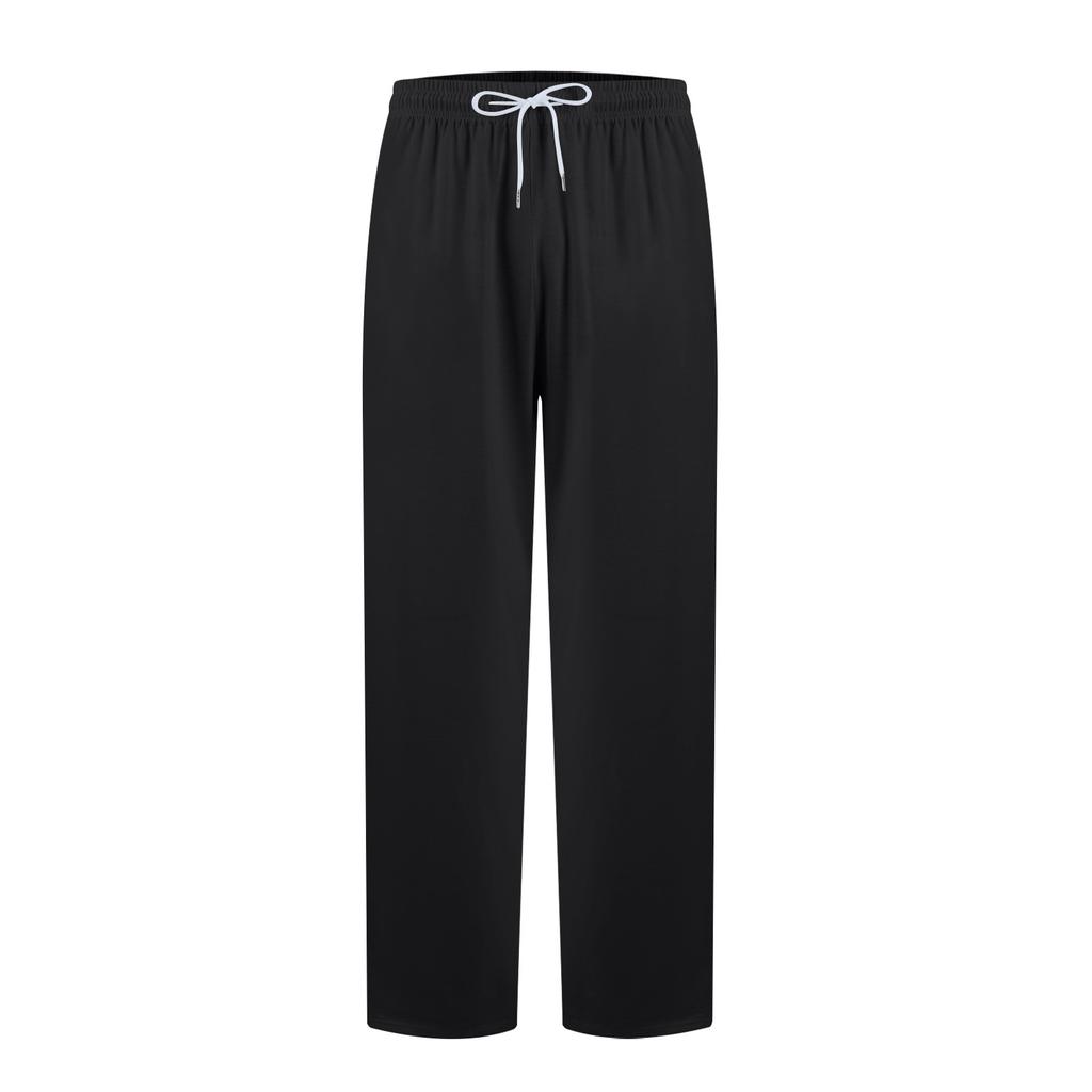 Weiche Pyjamahose für Herren mit Kordelzug und Taschen, lässige Sporthose