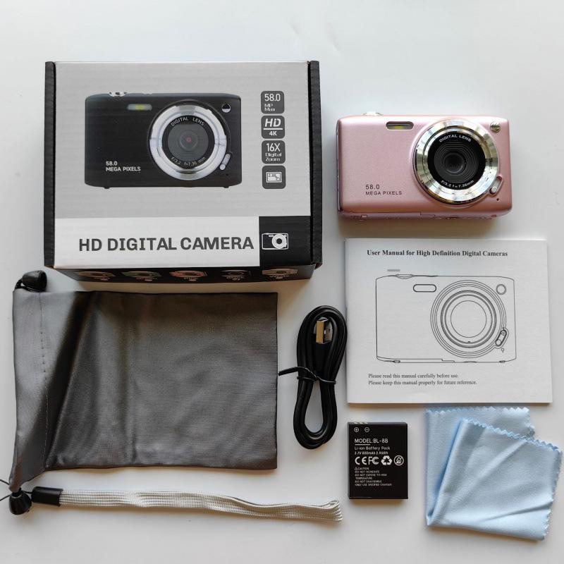 Portable CCD 2.88" HD Digital Camera - Multi-Color Entry-Level for Students