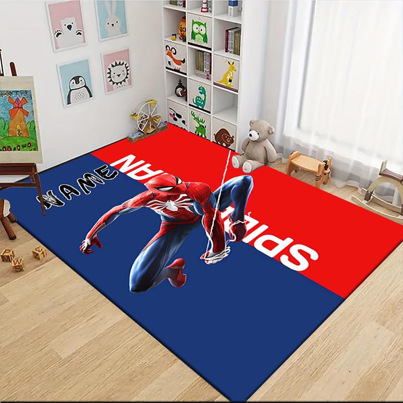 Custom Name Baby Yoda Lightsaber Adventure Carpet Rug Customizable Soft Washable Anti-Slip Home Living Room Sofa Mats Personalized Rug. 0909137
