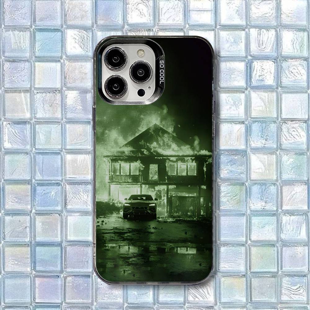 Y-Yeat Rapper Dangerous Summer Telefoonhoesje Voor iPhone 16,15,14,13,12,11,8,7,Pro,Max,Plus,Mini,XS,SE Schokbestendige Mat Zwarte Cover