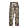 Women's Fashion Printed Drawstring Pocket Elastic Waist Casual Pants