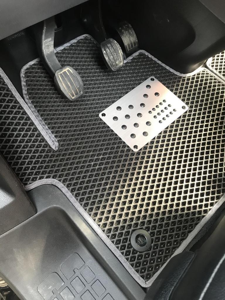 Teppiche (2 Stück, EVA, schwarz) 1-20251 für Citroen Jumpy/Dispatch 2017-