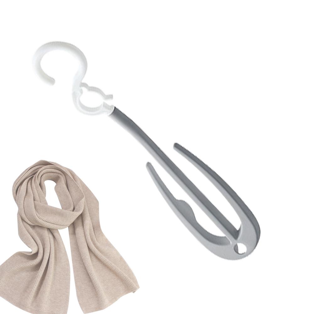 Mini T Winddicht Doppelhaken Multifunktion Kunststoffmaterial für Balkonhänger Schuhregal Hängend Winddicht Trockenhänger