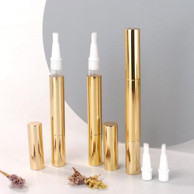 3ml Cuticle Oil Container with Brush and Lip Balm Tube, Empty Twist Pens Nail Nutrient Oil Tube