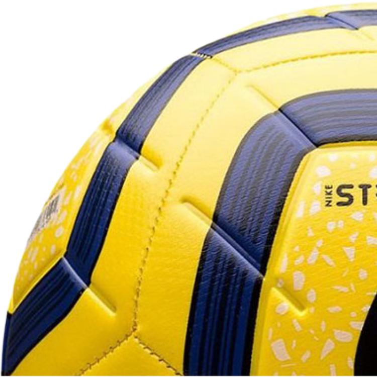 Nike Size 5 Soccer Ball Pu Machine Stitched Soccer Ball Unisex Yellow, Premier League SC3552-710