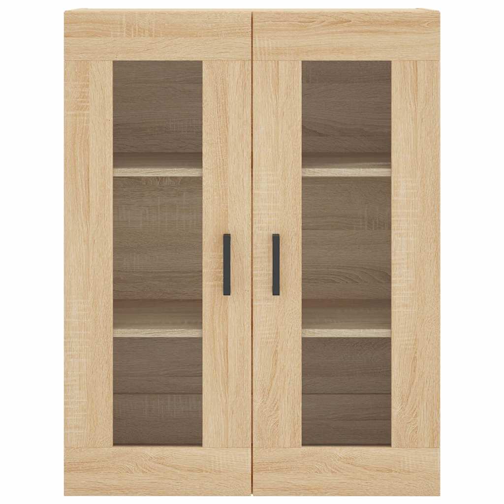 Highboard in Sonoma Oak Finish 27.4 x 13.4 x 70.9 in (W x D x H) Engineered Wood