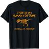 Skeleton Cotton Men T Shirt