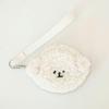 1PC Borsa per Animali Domestici Carina Peluche Esterno Portatile Distributore di Sacchetti per Rifiuti Trasportino Cane Sacchetto per la Pulizia Supporto Scatola Portaoggetti Accessori per Borsa