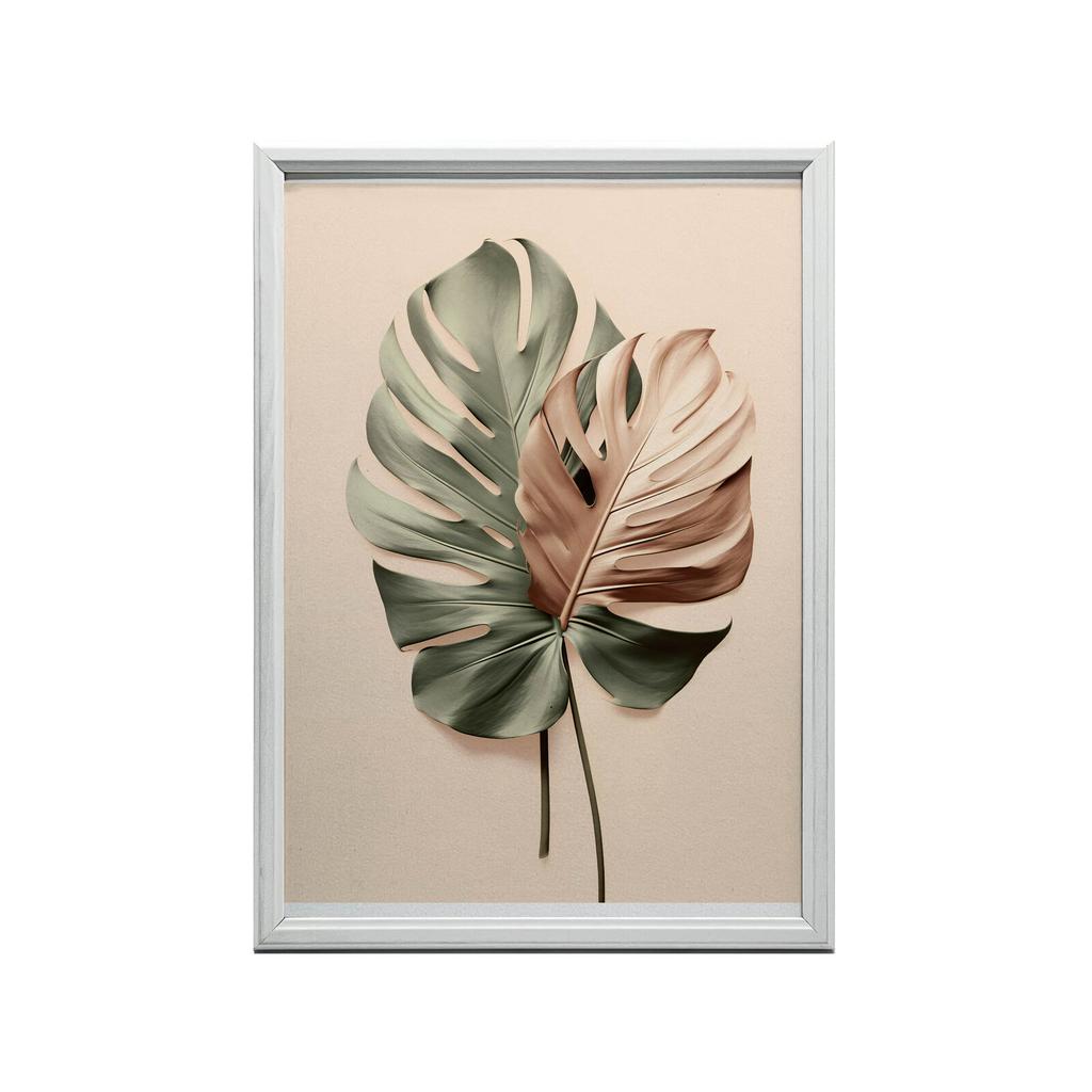 Monstera Miedziana Monstera Miedziana, 50X70 Cm, Bez Ramy, Płótno Premium Na Blejtramie