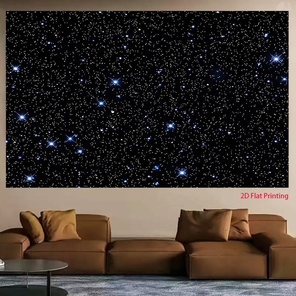 2D-Ebene 1 Stück helles Sternbild Sternenhimmel-Thema Muster geeignet für Innen- und Außendekoration und Feiern