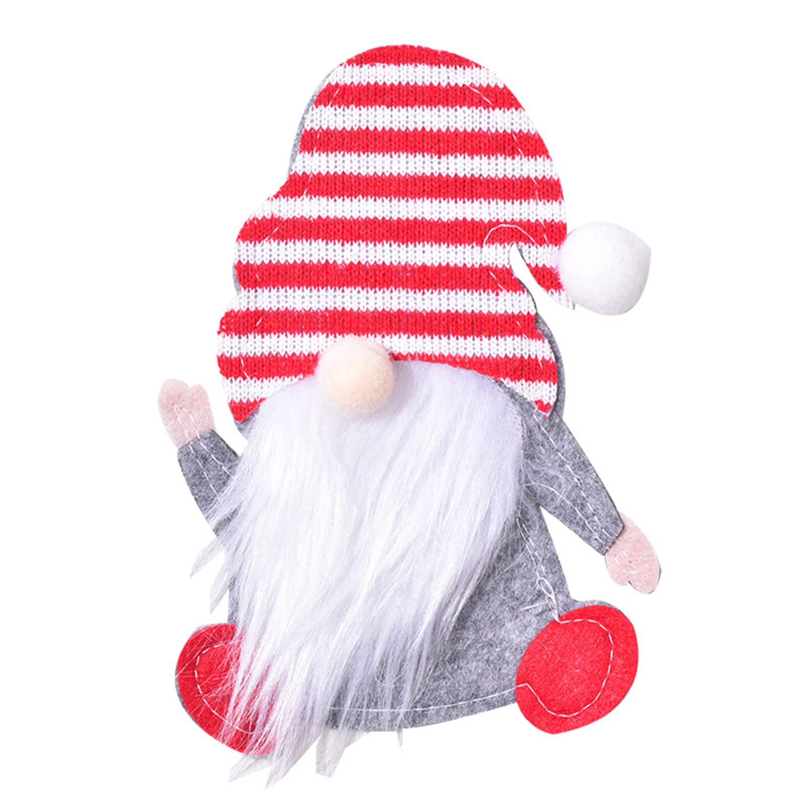 

Рождественские украшения Рождественский набор столовых приборов с изображением куклы без лица Набор столовых приборов гнома Рудольфа, короны Австрии Рождественский набор столовых приборов One Size