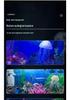 Simulated Luminous Jellyfish and Fluorescent Fish Aquarium Décor - Soft-bodied Silicone Ornaments