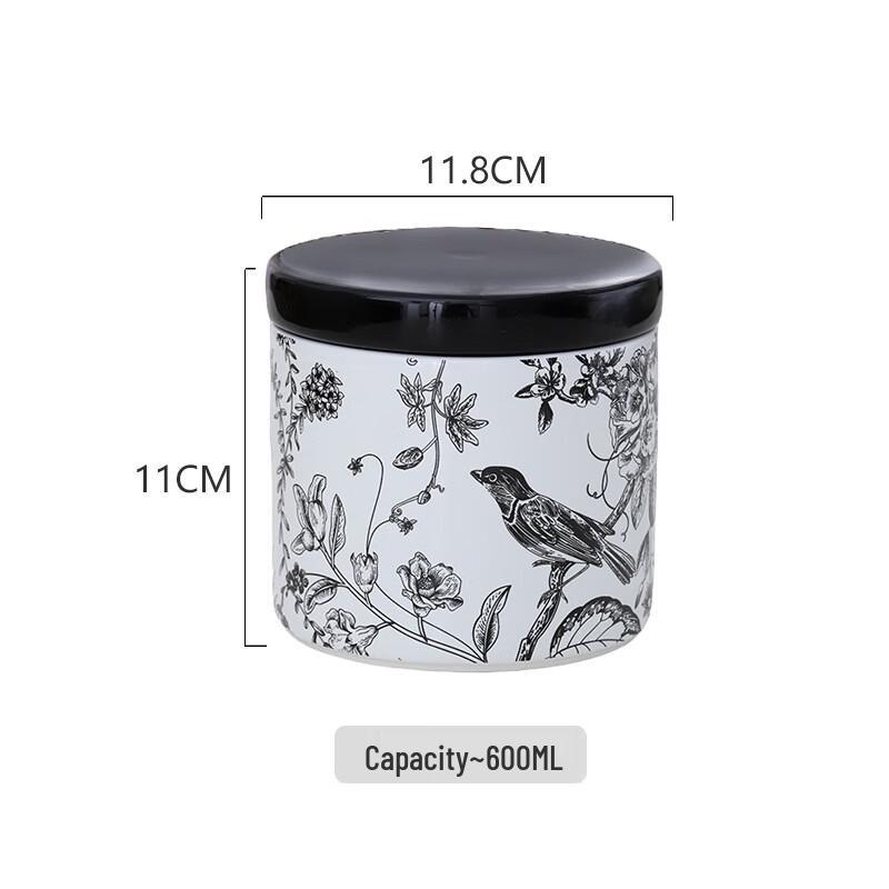 Эмалированная банка для хранения продуктов ZISIZ