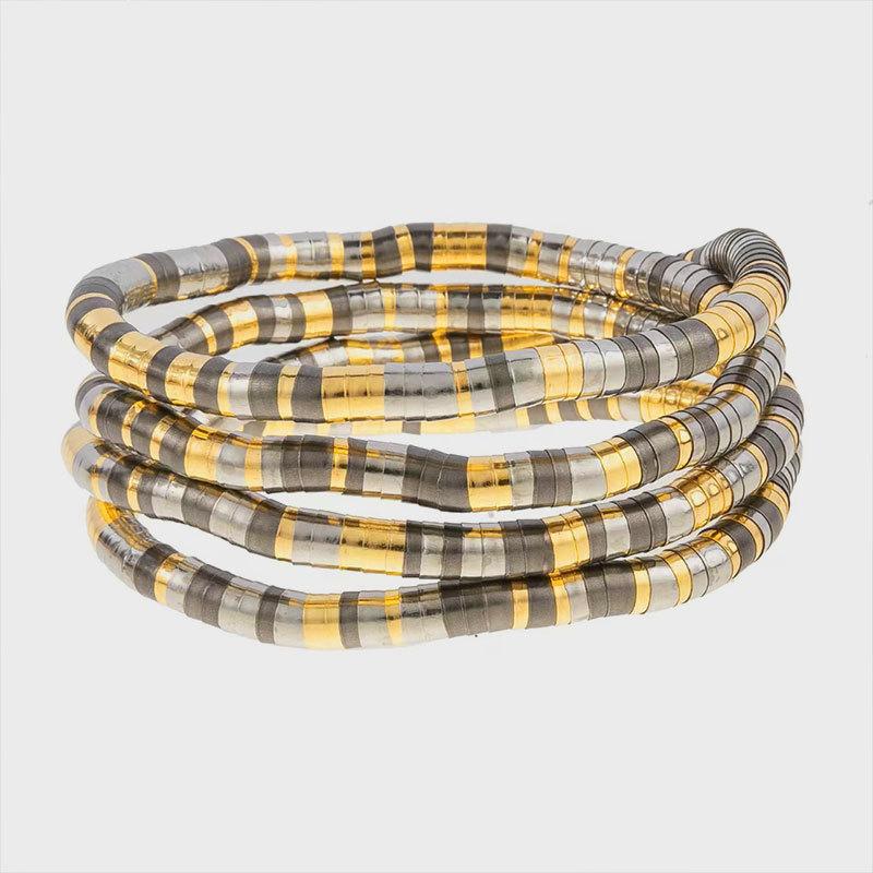 

Унисекс панк змеиная цепь ожерелье - регулируемый готический чокер/манжета/браслет One size