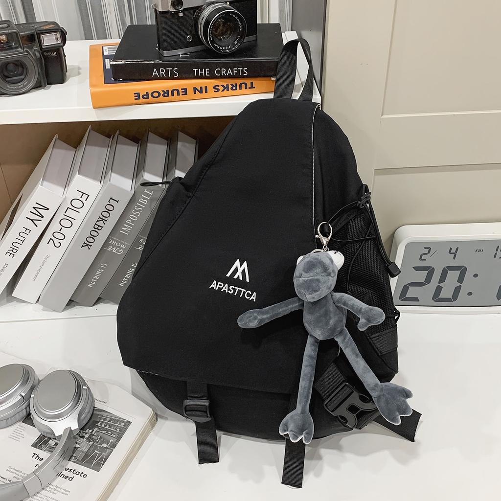 Functional Tide Brand Messenger Bag, Boys Outdoor Commuting Cycling, Bow And Arrow Bag, Hiking Bag, Large-Capacity Shoulder Backpack.