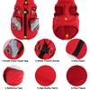 Dog Winter Winter Coat Pet Warm Cotton Jacket for Small Medium Dogs Puppy Windproof Waterproof Cold Weather Clothes Pet Outfit