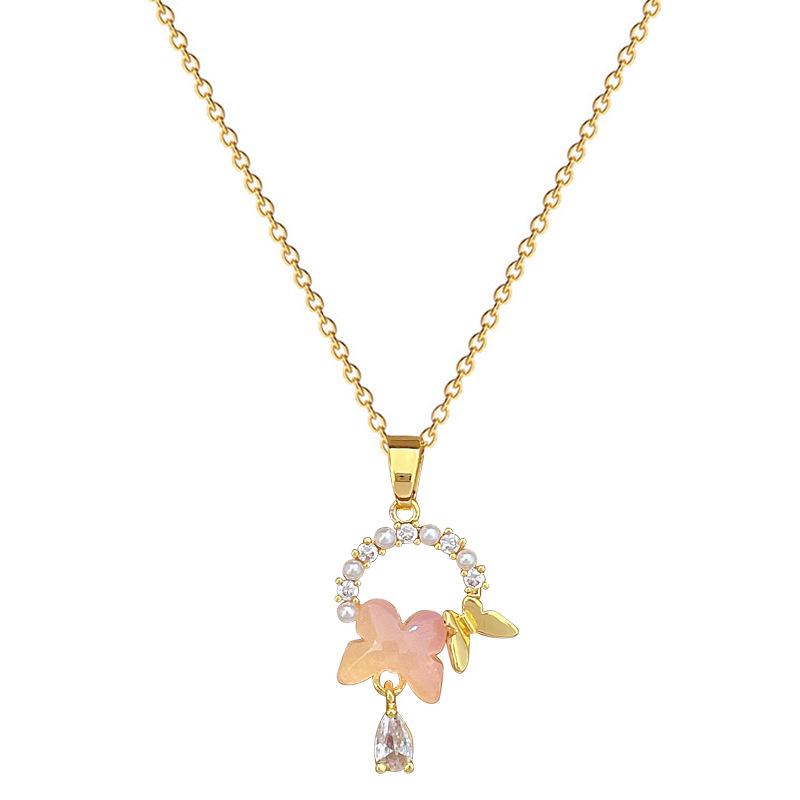 Fashion Exquisite Butterfly Pendant Necklace for Women