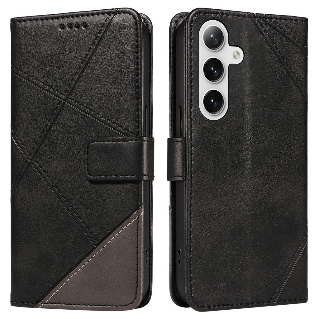 For Samsung Galaxy S23 FE Case Protective Geometric Wallet Leather Phone Cover