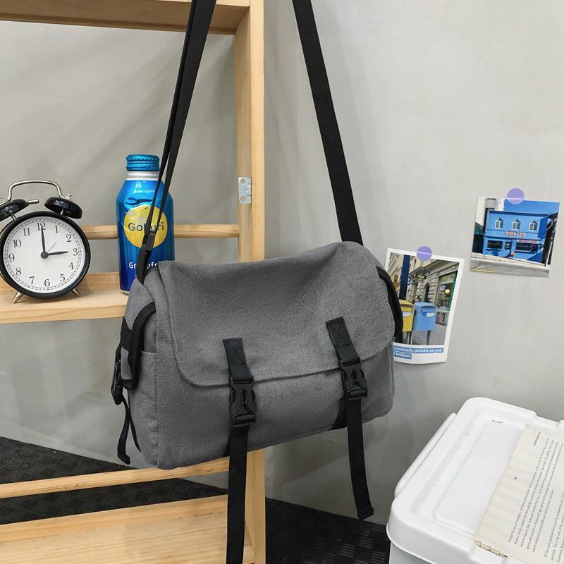 

Сумка кросбоді Tide Canvas - Унісекс Ретро Робочий стиль На плече та месенджер