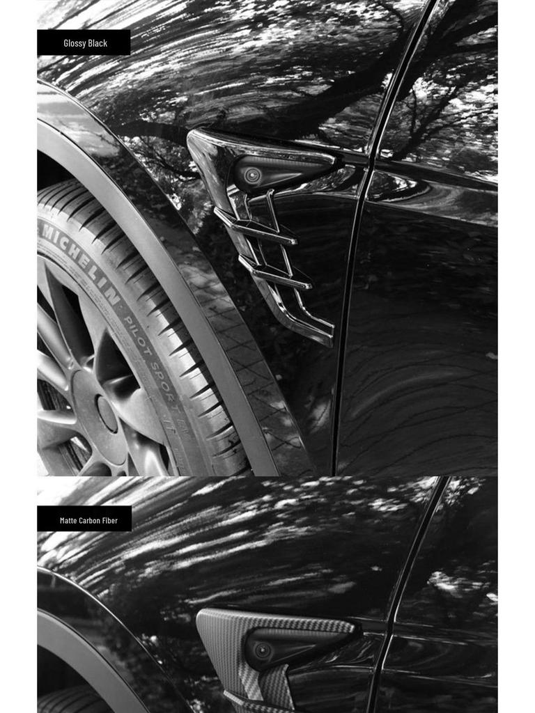 Tesla Model 3/Y Fender Light Protective Cover & Camera Shield
