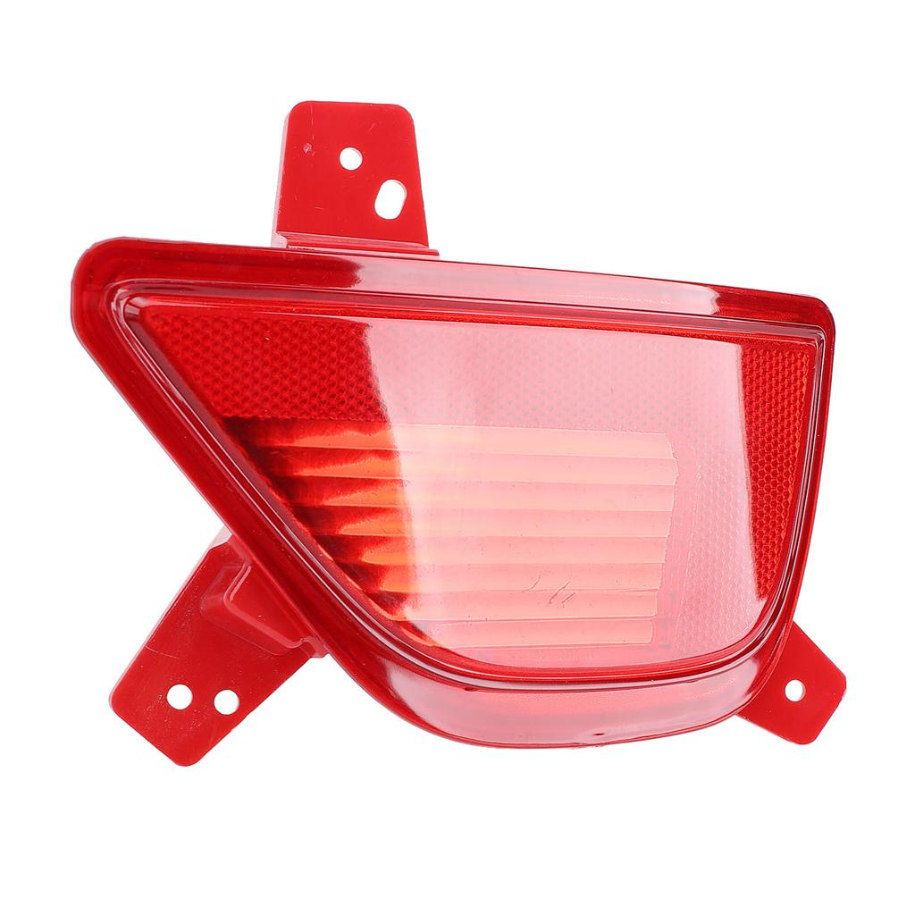 Rear Bumper Reflector Improve Driving Safety Waterproofing ABS Plastic Red Lens Bumper Reflector Cover