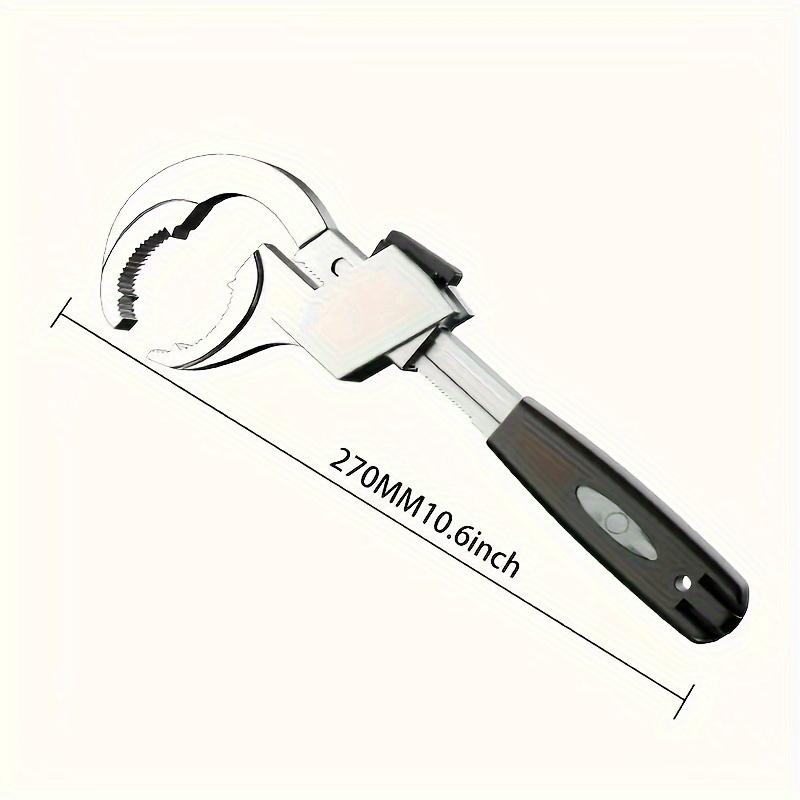 Adjustable Double-Headed Wrench Set,Adjustable Wrenche for Narrow Space, Multi-Functional Tool for Bathroom Disassembly and Assembly, Pipe Maintenance