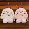 New Love Soothing Doll Bear Rabbit Plush Toy Doll Baby Ragdoll Birthday Gift