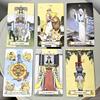 Secret Mirror Tarot Deck 78 ცალი თანამედროვე ტაროს ბარათები სამკურნალო ენერგიით სიცოცხლის ჩრდილების გასანათებლად და მსუბუქი ესპანური 10,3*6 სმ