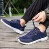 Sneaker Shoes Men Mesh Comfortable Running Outdoor Platform Tennis Casual Walking Lightweight Flat Jogging Shoes Tenis Men Shoes