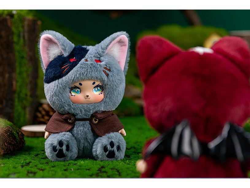 Werewolf Kill Series Silicone Plush Keychain: Cute Toy Figure Ornament for Birthdays