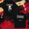 Rock Band Down Nola Face Double Sided Print Short Sleeve T-shirts Men Women Vintage Hip Hop T Shirt Unisex Pure Cotton Top