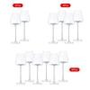 2PCS Red Wine Glasses Champagne Glass Wine Glasses Hand Blown,Long Stem,Perfect for Red or White,Daily Use