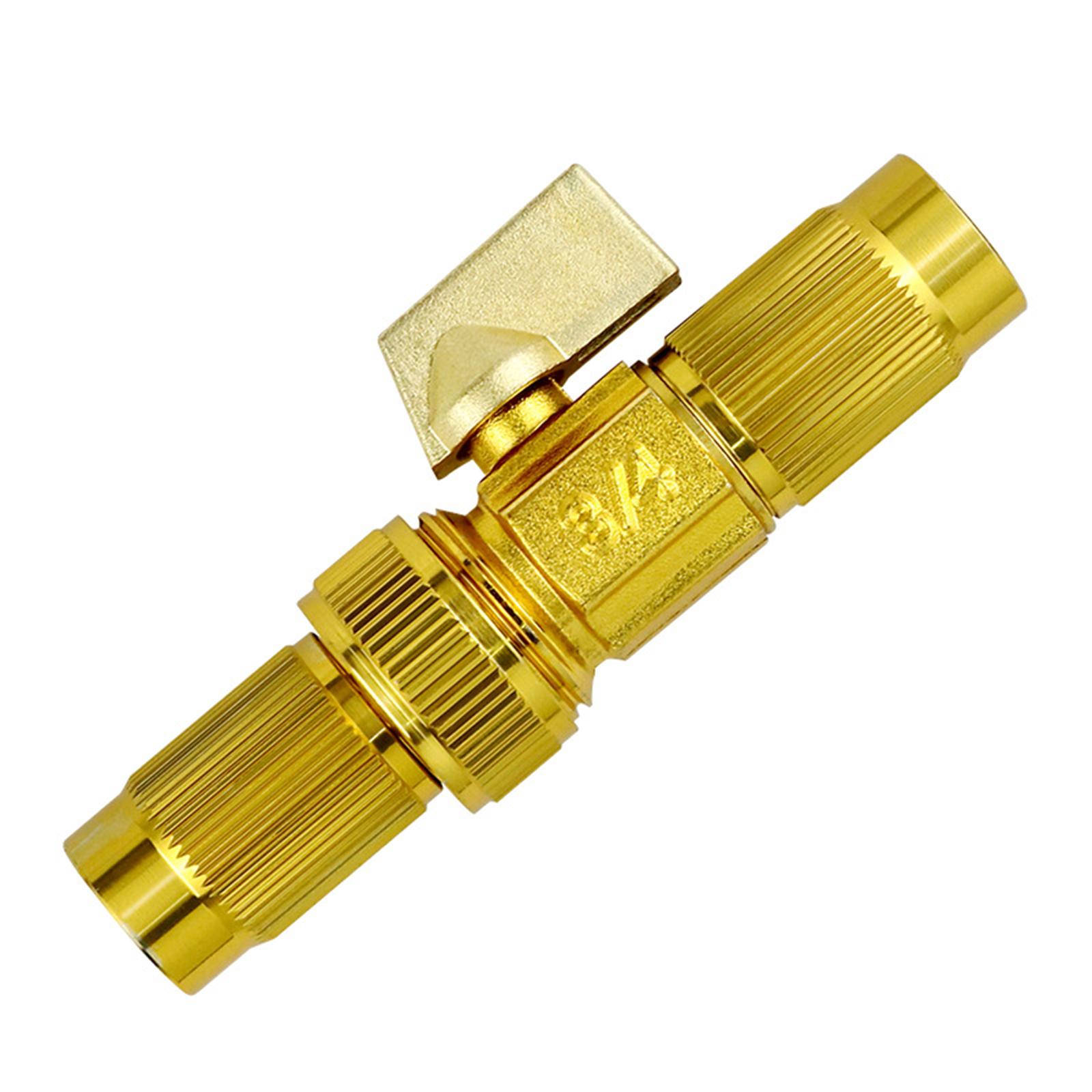 

Durable Leakproof Ball Valve Versatile Ball Valve Quick Connect Valves for Power Washer Hose Applications