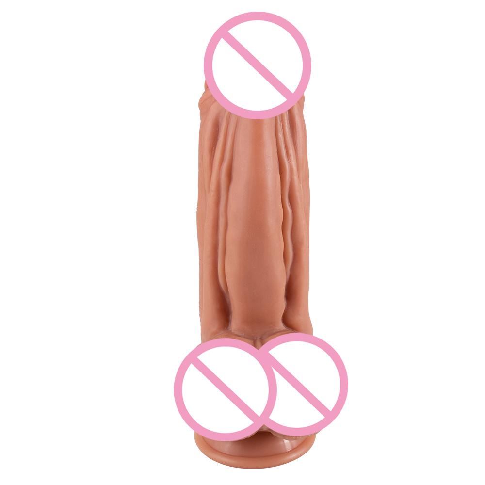 Huge Thick Realistic Dildo for Women Masturbation with Strong Suction Cup G-spot Clitoris Stimulator Anal Butt Plug Adult Sex Toys for Men Female 18+
