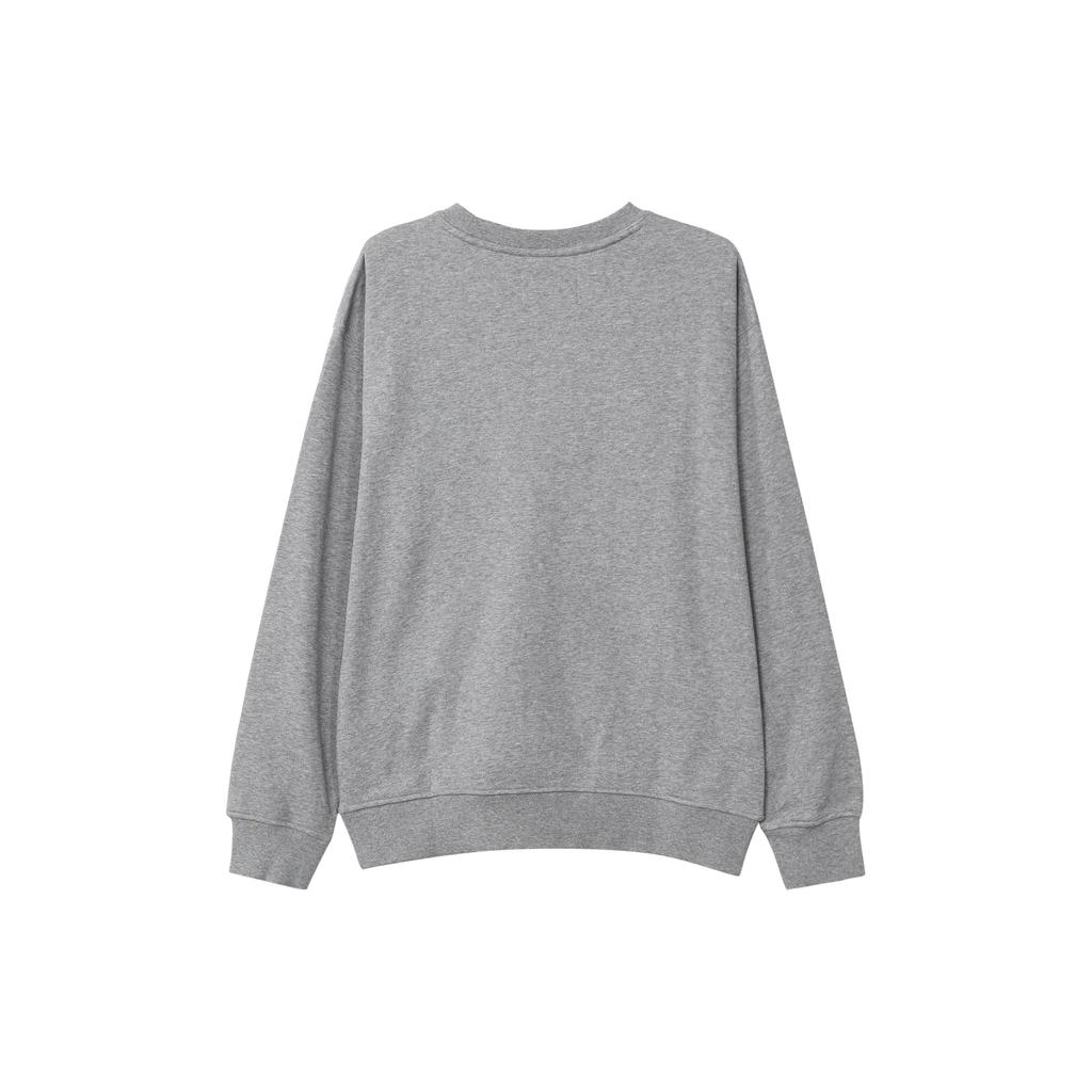 Nike Loop-Back Fleece Crewneck Sweatshirt Men Tops Grey FQ1865-091