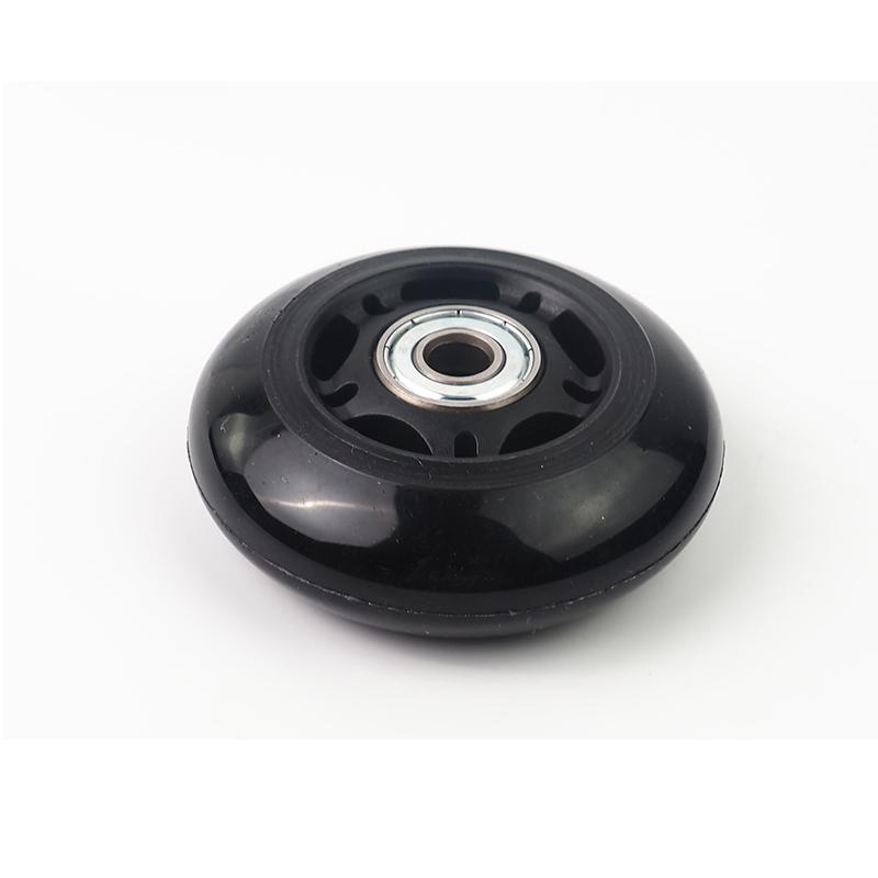 3 Inch Pu Wheel Customization Professional Inline Hockey Wheels Good Quality White Wheels for Inline Hockey Skates