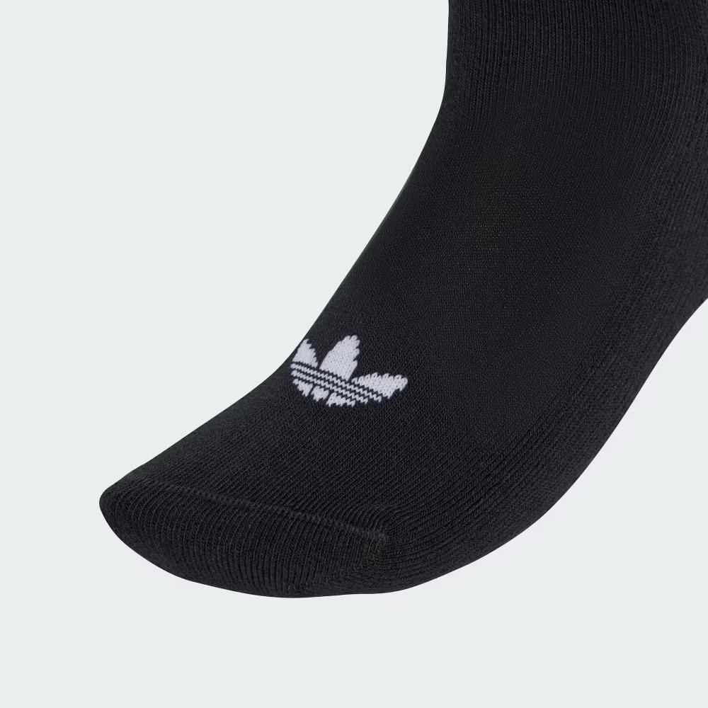 Men's Adidas Originals Quarter 3 Back Stripes Socks 3 Pairs