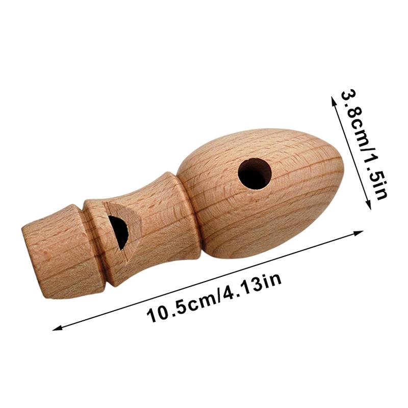 Birdcaller Wooden Bird Whistle For Kids Musical Instrument Toys Montessori Early Learning Party Favors Boys Girls Best Gifts