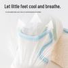 New Spring/Summer Breathable Non-Slip Baby Shoes with Soft Sole & Velcro Mesh Sandals