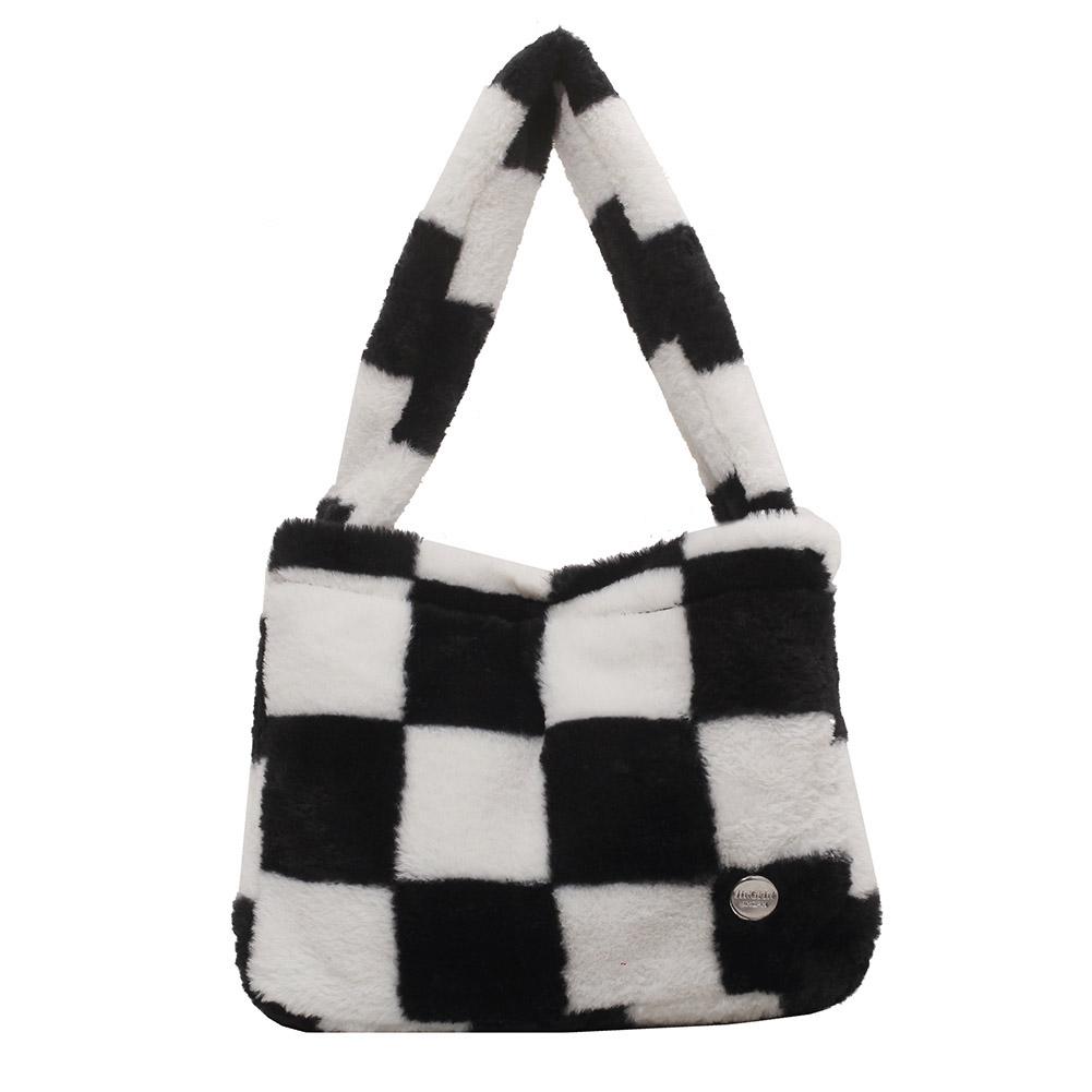 checkerboard purse