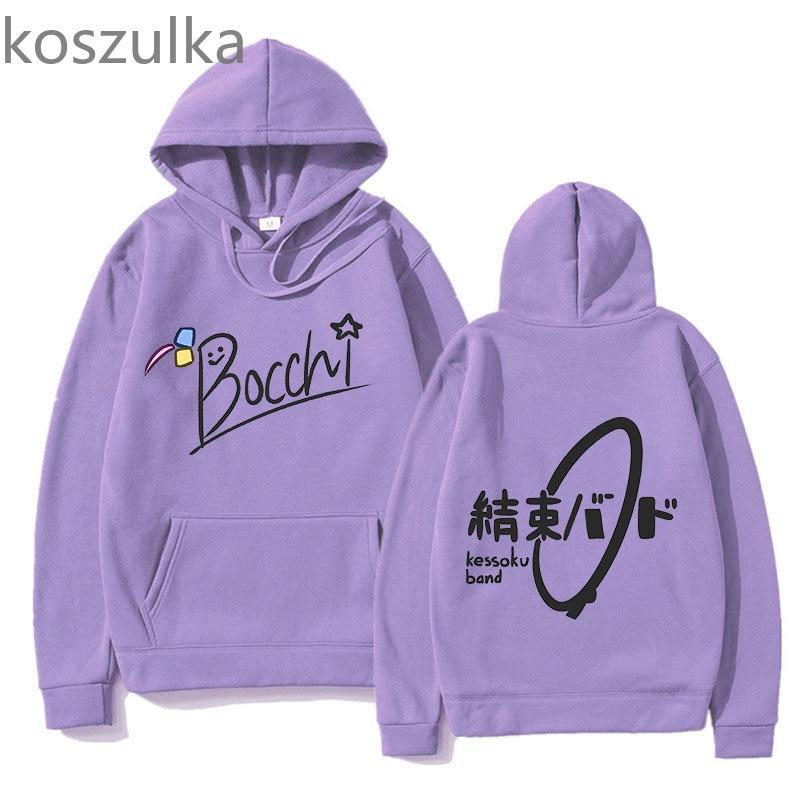 

2023 Bocchi The Rock Hoodies Унісекс Чорний Hitori Gotou Толстовка Толстовка Зима Oversize Одяг Пуловер Довгий рукав Вуличний одяг XXL