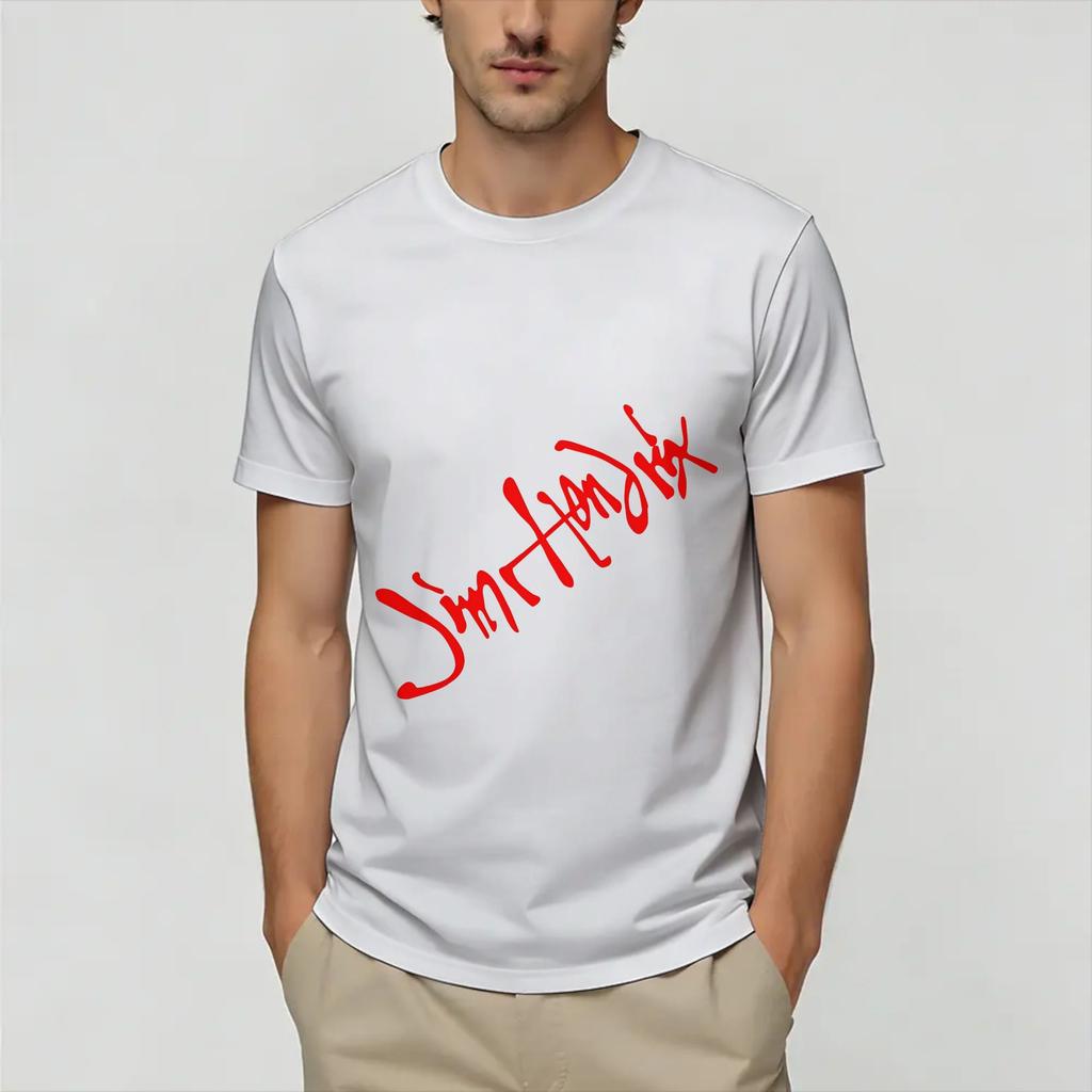 Jimi Hendrixs TShirt Summer Harajuku T Shirts Unisex Cotton Round Neck Oversize Clothes Short Sleeves Streetwear Tops